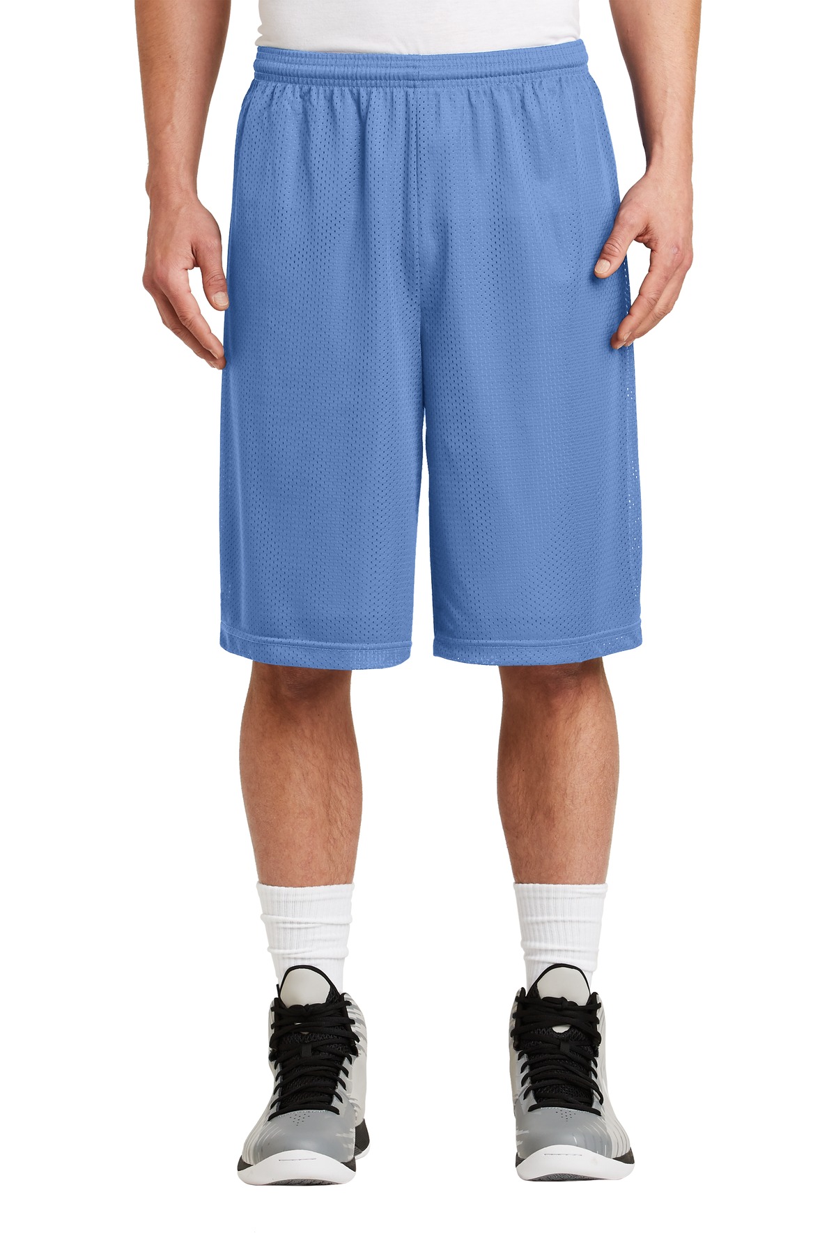 DISCONTINUED  Sport-Tek ®  Extra Long PosiCharge ®  Classic Mesh Short