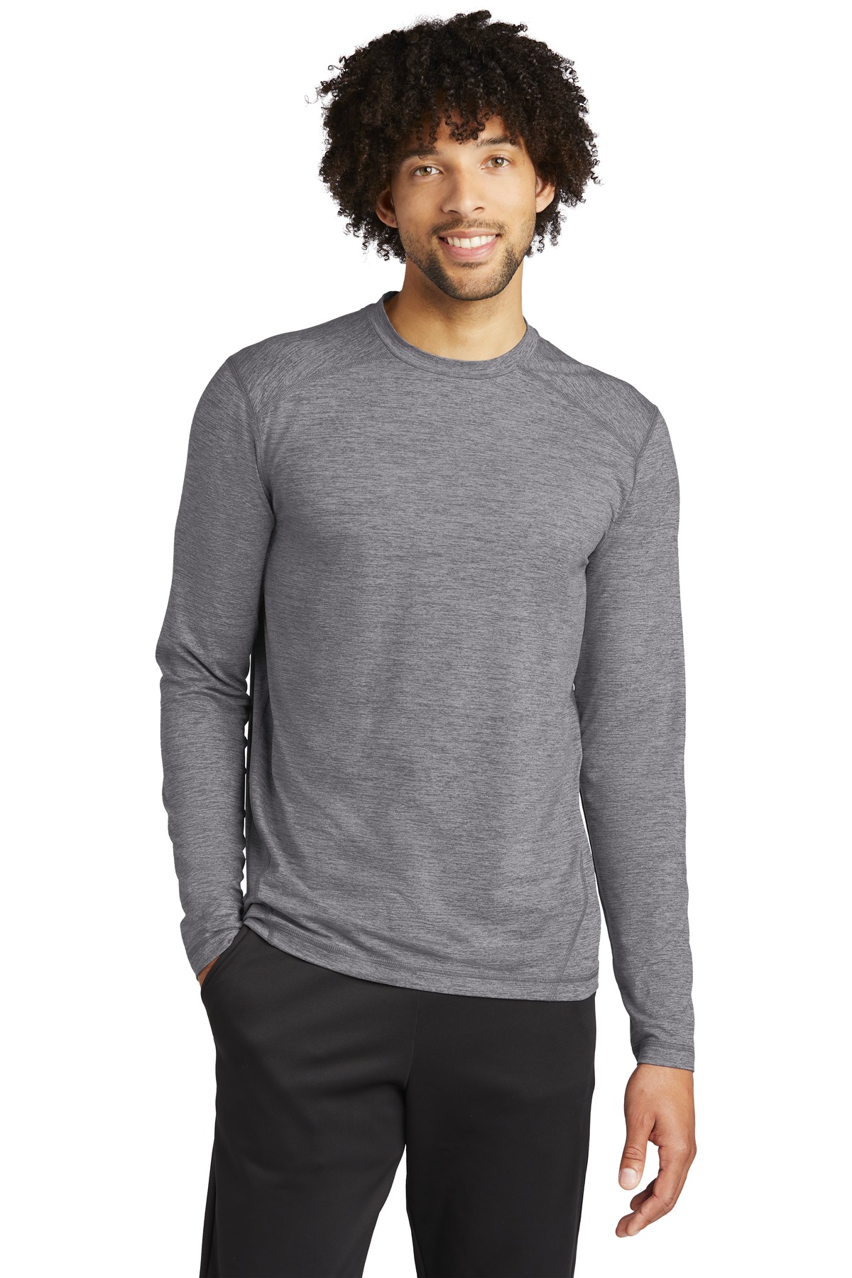 Sport-Tek  ®  Exchange 1.5 Long Sleeve Crew