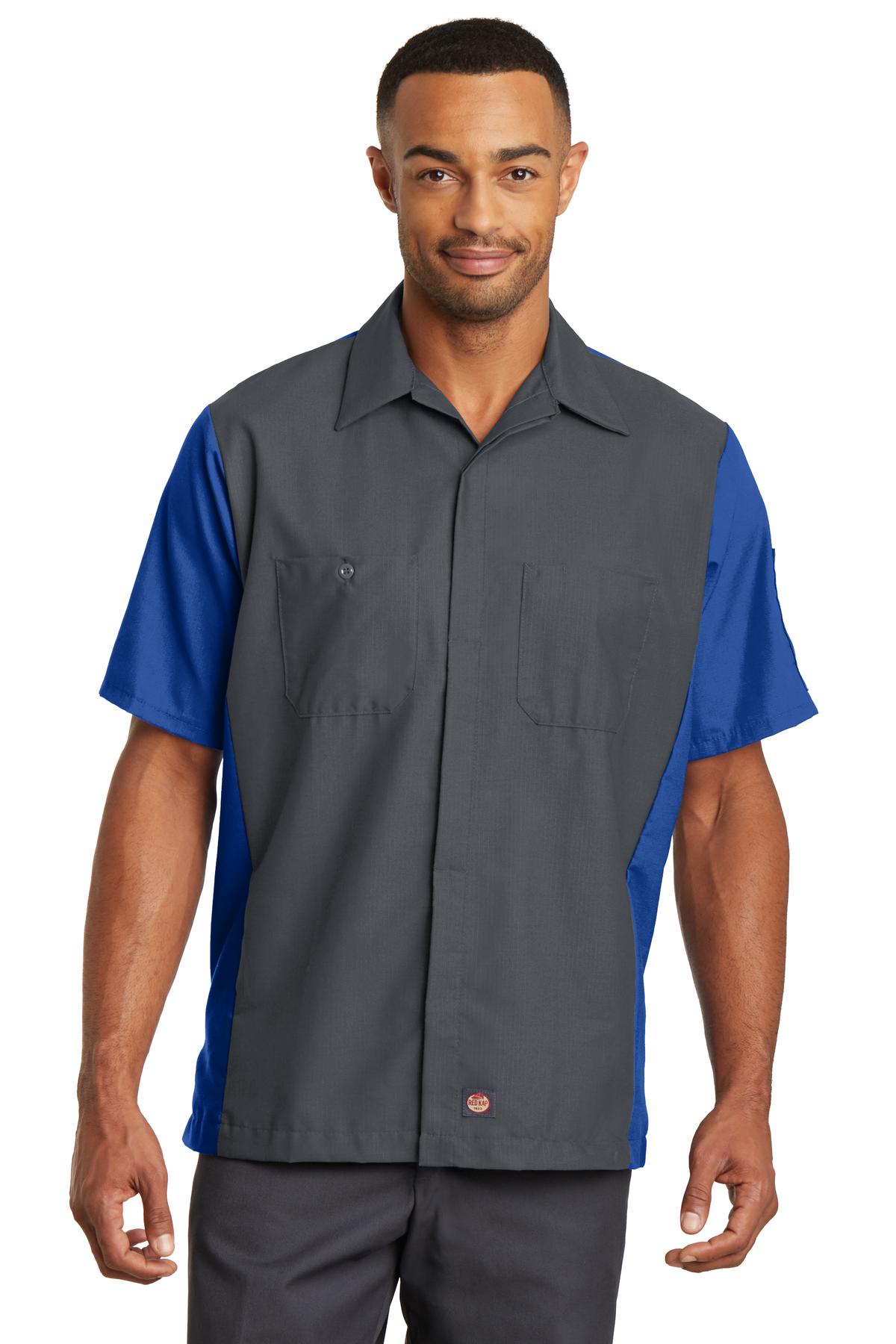 Red Kap ®  Short Sleeve Ripstop Crew Shirt