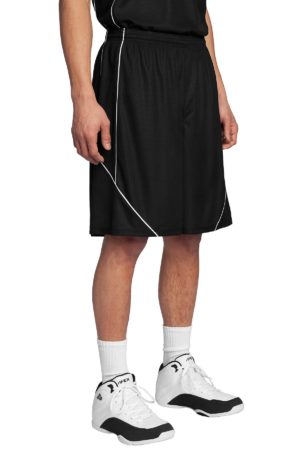 Sport-Tek ®  PosiCharge ®  Mesh Reversible Spliced Short