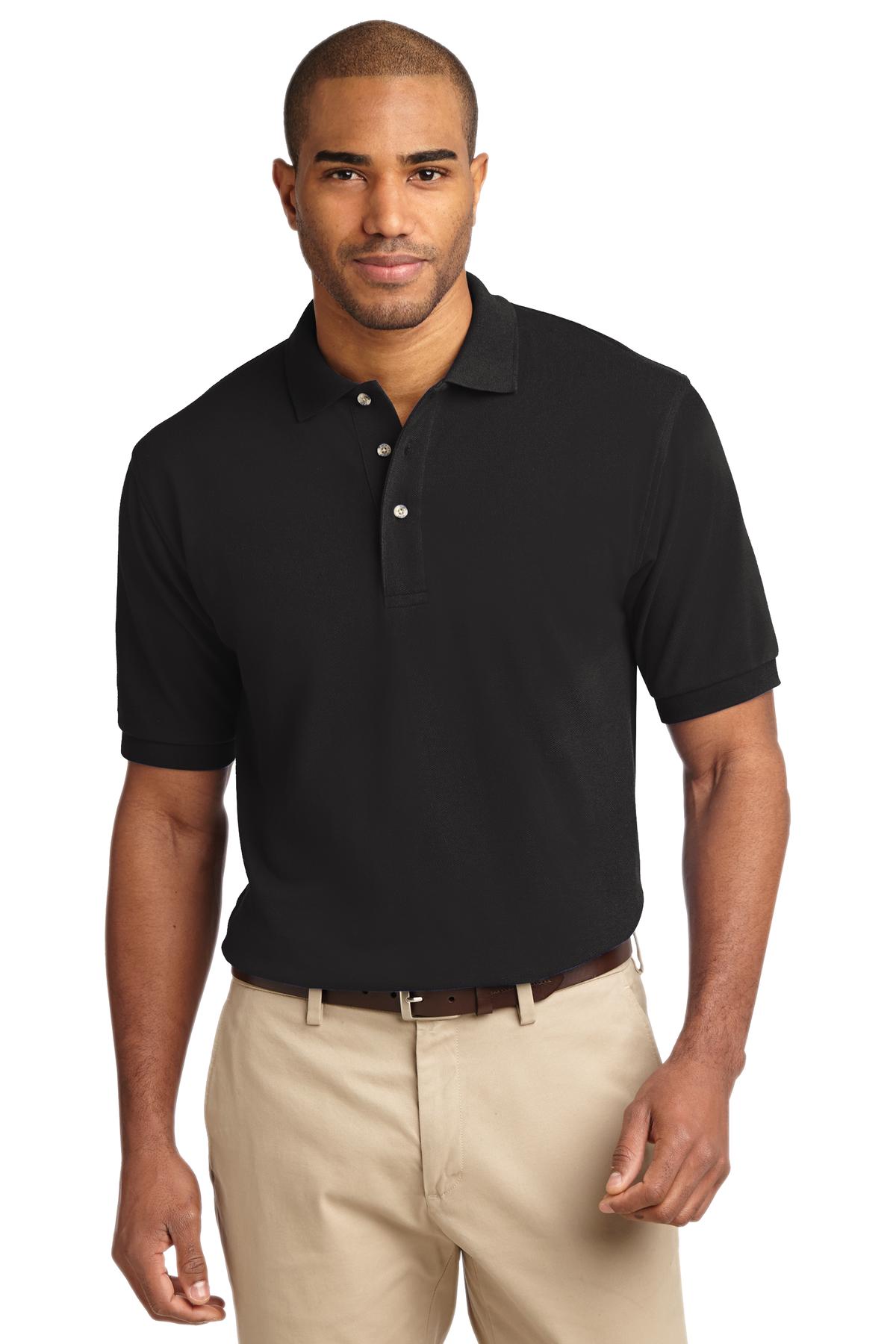 Port Authority ®  Tall Heavyweight Cotton Pique Polo