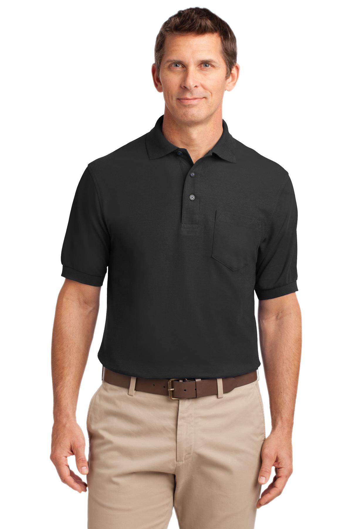 Port Authority ®  Tall Silk Touch™ Polo with Pocket