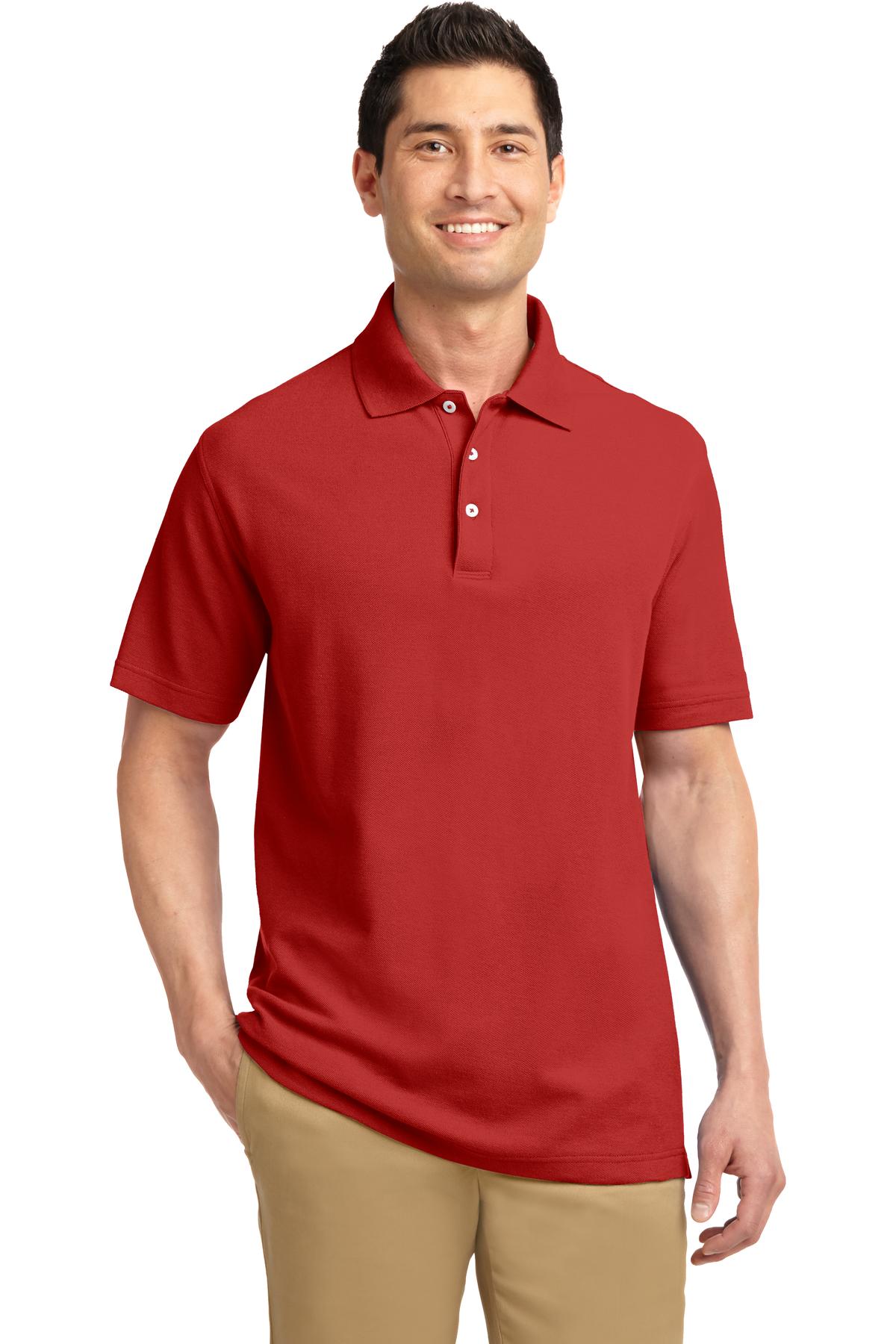 DISCONTINUED  Port Authority ®  Tall EZCotton™ Pique Polo