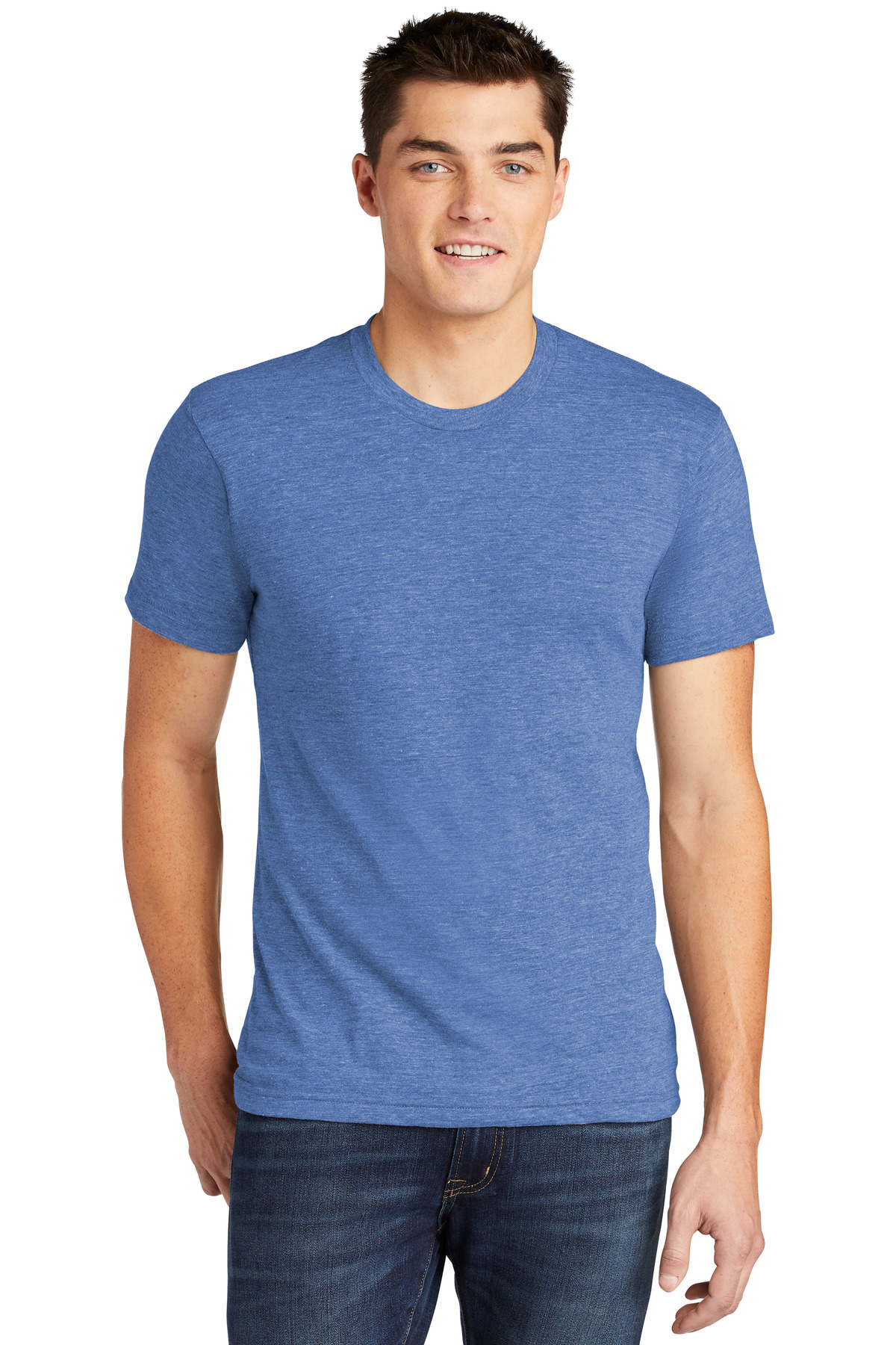 American Apparel  ®  Tri-Blend Short Sleeve Track T-Shirt