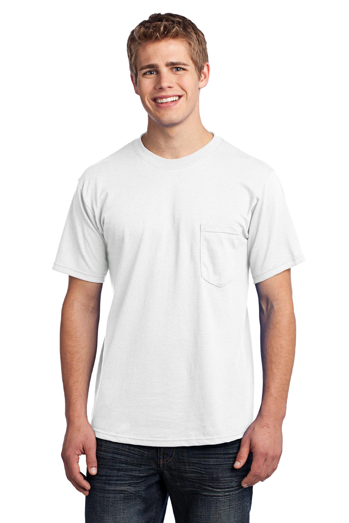 DISCONTINUED  Port & Company ®  - All-American Pocket Tee