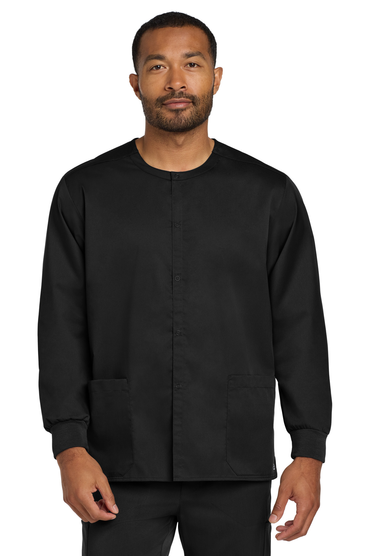 Wink ®  Unisex WorkFlex Snap-Front Scrub Jacket