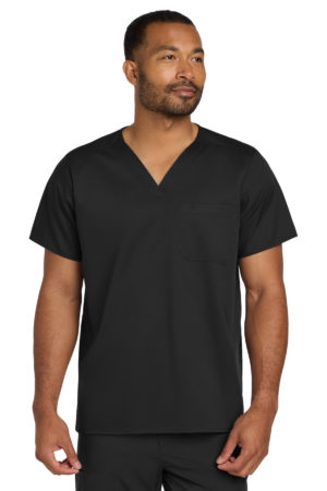 Wink ®  Unisex WorkFlex Chest Pocket V-Neck Top