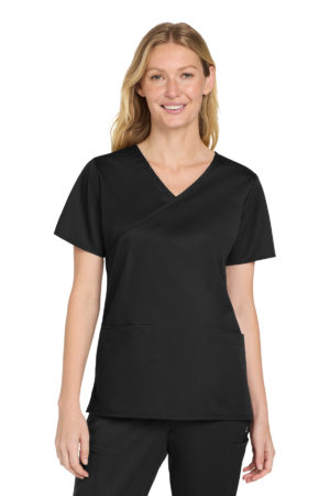 Wink ®  Women's WorkFlex ™  Mock Wrap Top