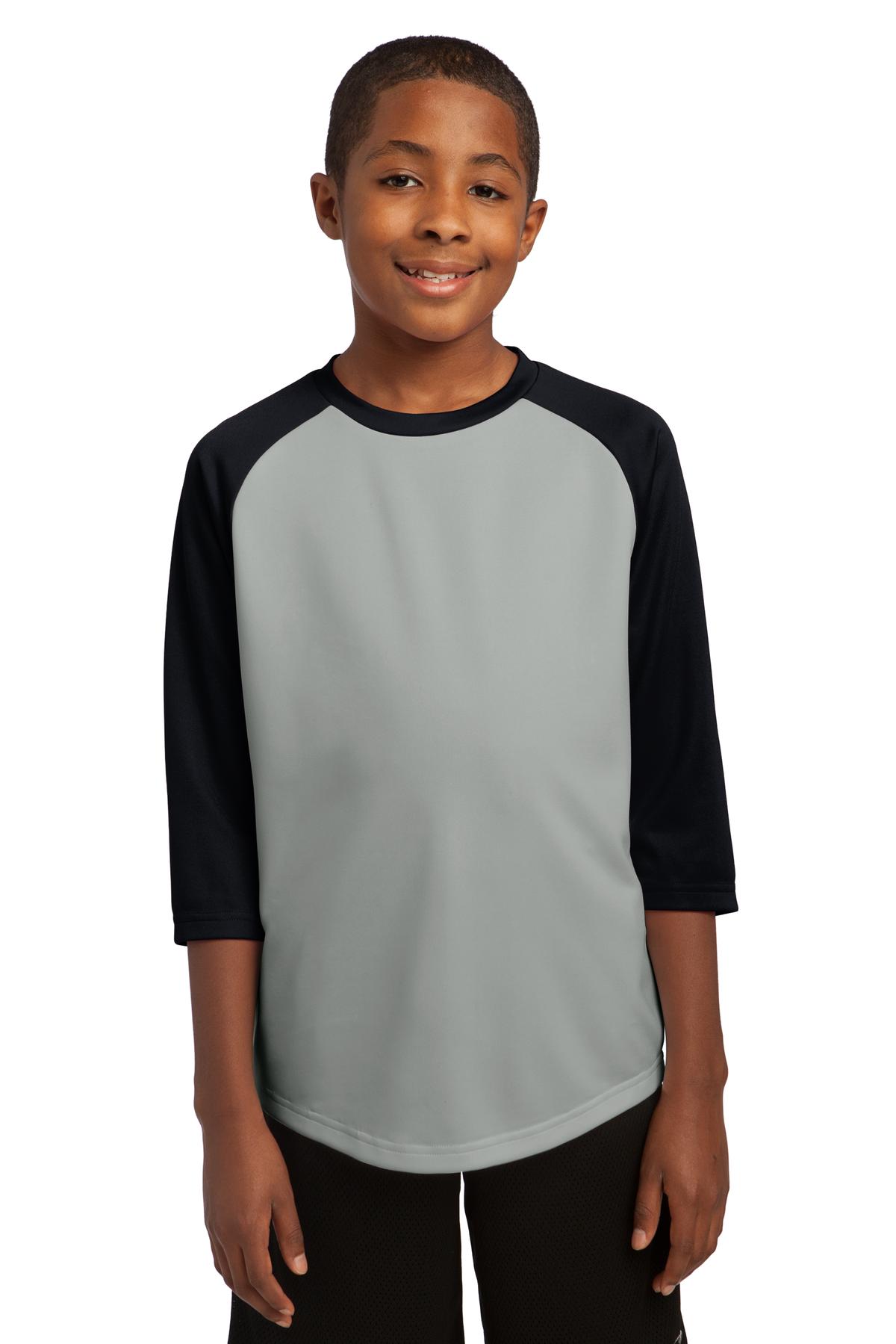 DISCONTINUED  Sport-Tek ®  Youth PosiCharge® Baseball Jersey