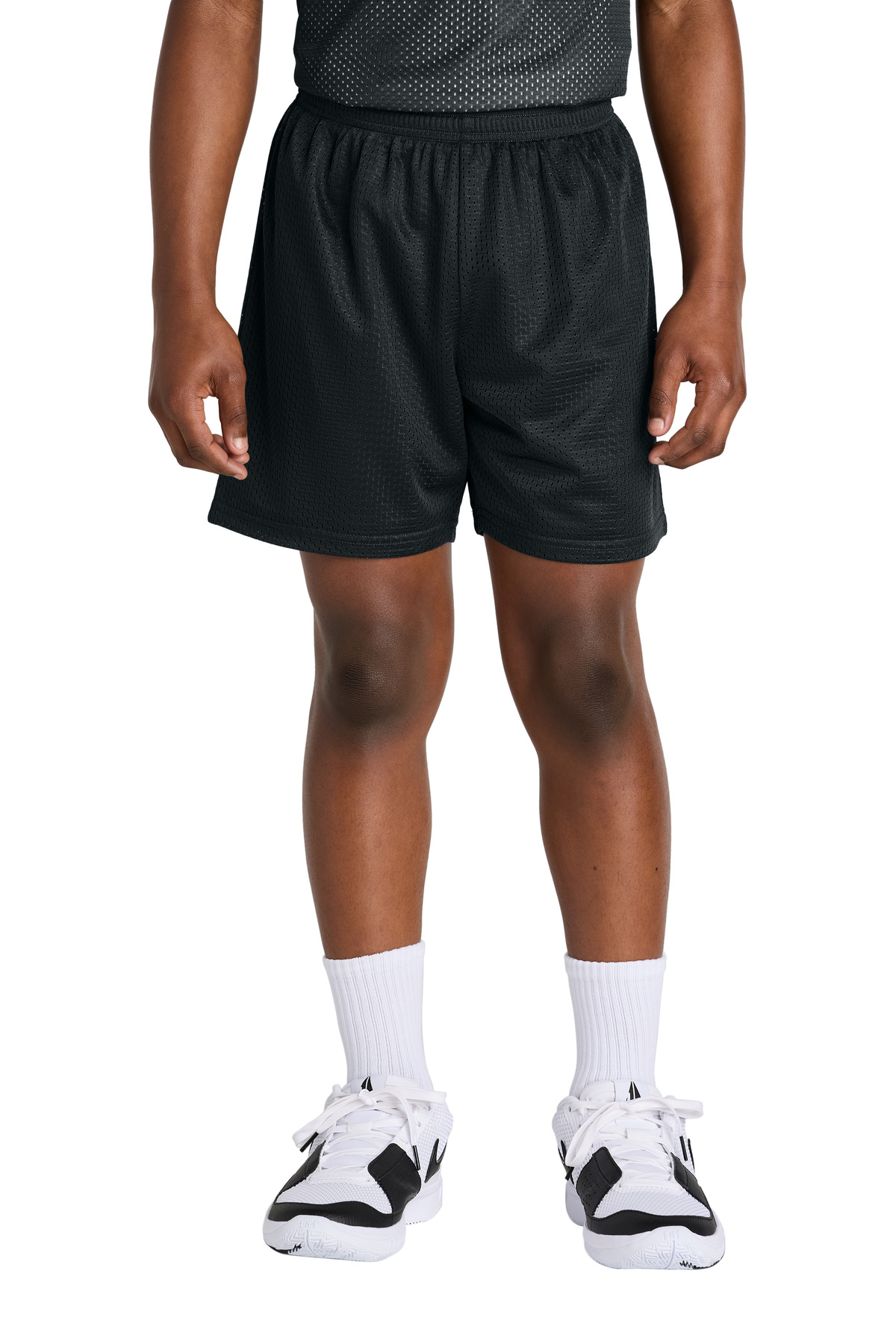 Sport-Tek ®  Youth PosiCharge ®  Mesh 5' Short