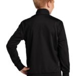Sport-Tek  ®  Youth Tricot Sleeve Stripe Track Jacket - 