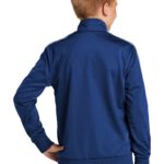 Sport-Tek  ®  Youth Tricot Sleeve Stripe Track Jacket - 