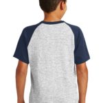 Sport-Tek ®  Youth Short Sleeve Colorblock Raglan Jersey - 
