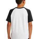 Sport-Tek ®  Youth Short Sleeve Colorblock Raglan Jersey - 