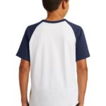 Sport-Tek ®  Youth Short Sleeve Colorblock Raglan Jersey - 