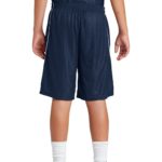 Sport-Tek ®  Youth PosiCharge ®  Mesh Reversible Spliced Short - 