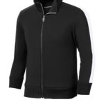 Sport-Tek  ®  Youth Tricot Sleeve Stripe Track Jacket - 