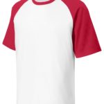 Sport-Tek ®  Youth Short Sleeve Colorblock Raglan Jersey - 