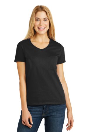 DISCONTINUED  Hanes ®  Ladies ComfortSoft ®  V-Neck Tee