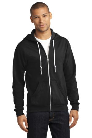 DISCONTINUED  Anvil ®  Full-Zip Hooded Sweatshirt