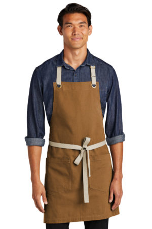 Port Authority ®  Canvas Full-Length Two-Pocket Apron