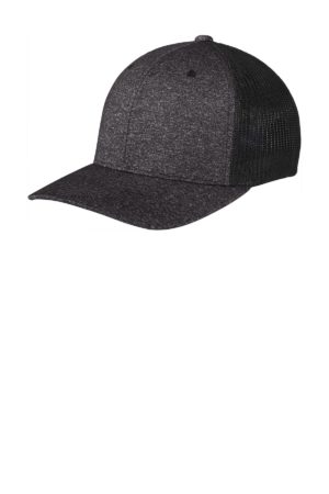 Port Authority  ®  Flexfit  ®  Melange Mesh Back Trucker Cap