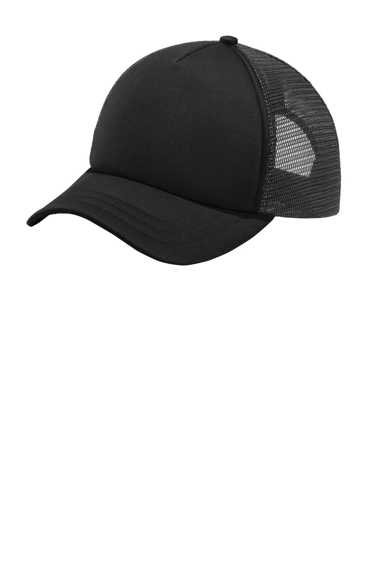 Port Authority  ®  5-Panel Twill Foam Trucker Cap