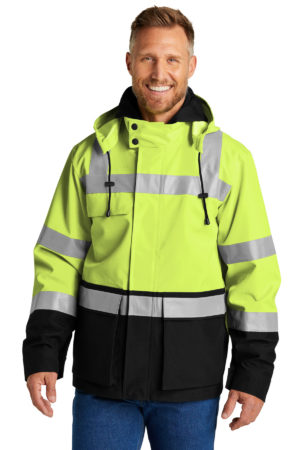 CornerStone ®  ANSI 107 Class 3 Waterproof Ripstop 3-In-1 Parka