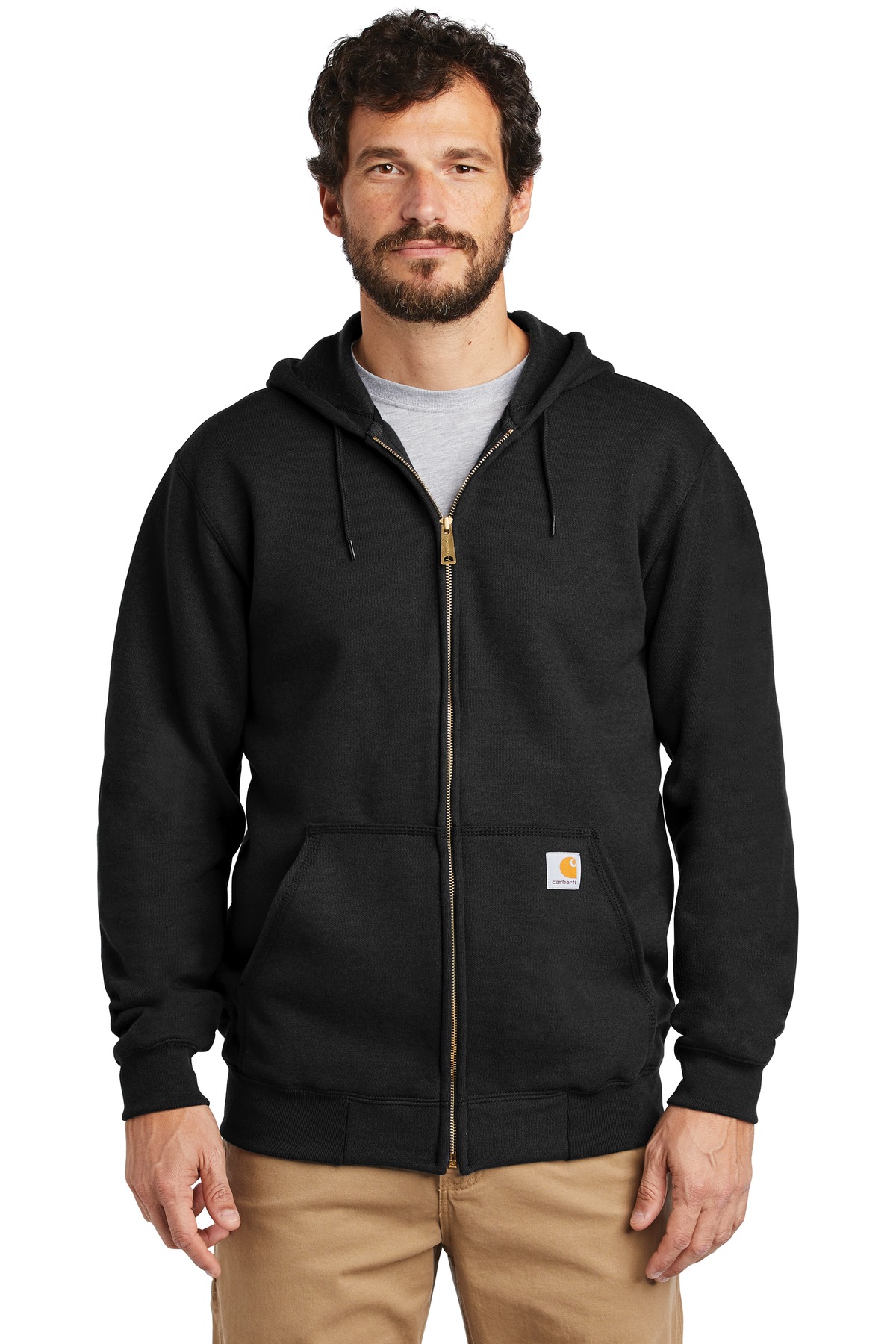 Carhartt  ®  Midweight Hooded Zip-Front Sweatshirt