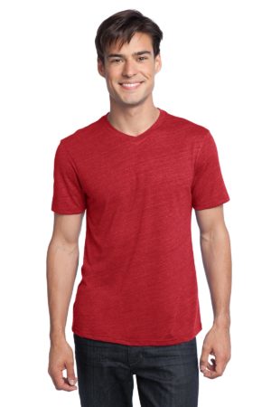 DISCONTINUED  District ®  - Young Mens Textured Notch Crew Tee