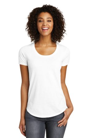 DISCONTINUED  District ®  Women's Fitted Very Important Tee ®  Scoop Neck