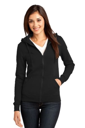 DISCONTINUED  District ®  - Juniors The Concert Fleece ®  Full-Zip Hoodie