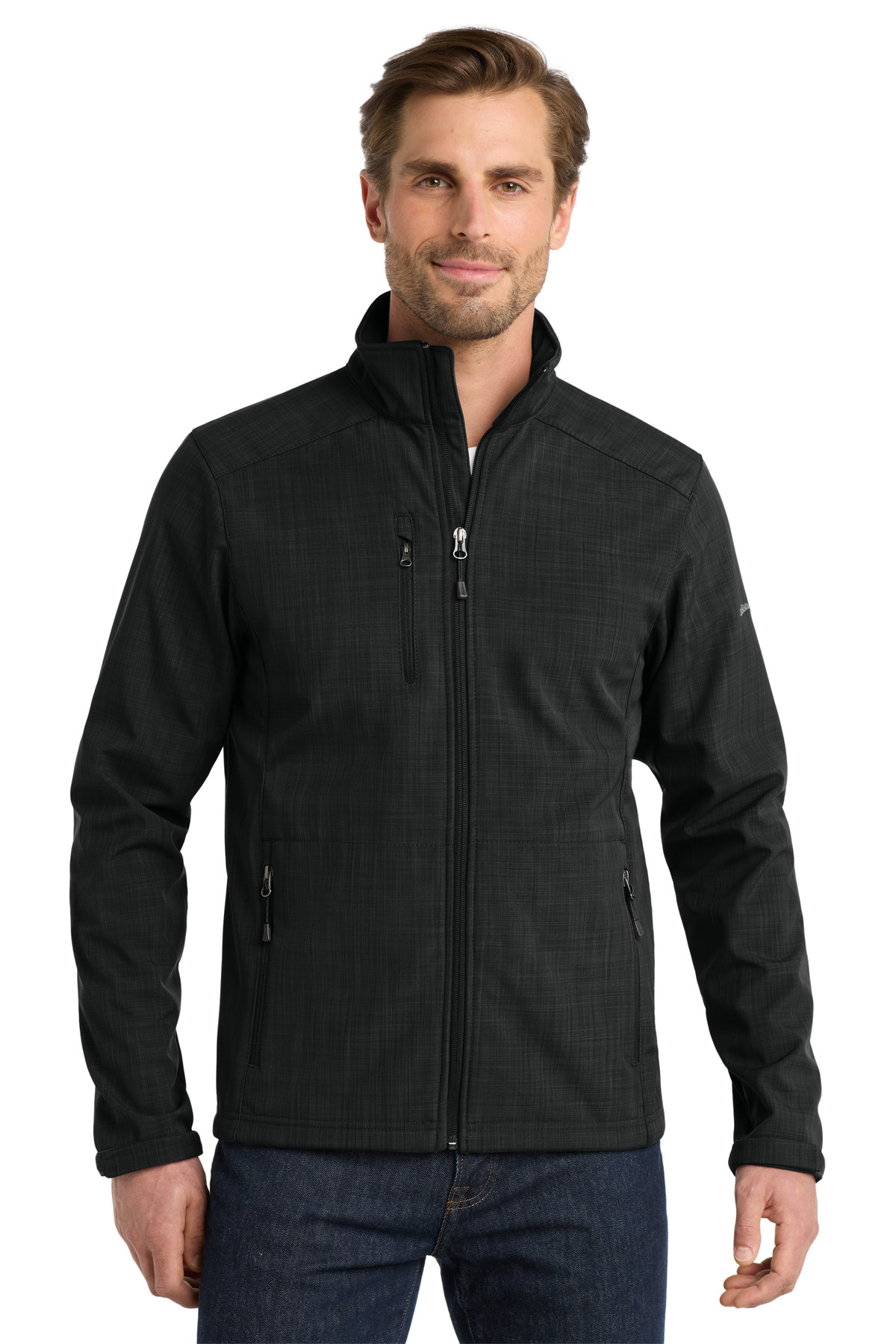 Eddie Bauer ®  Shaded Crosshatch Soft Shell Jacket