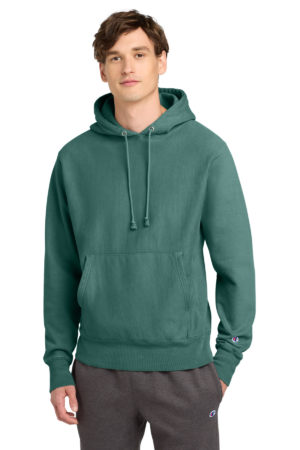 Champion  ®  Reverse Weave  ®  Garment-Dyed Hooded Sweatshirt