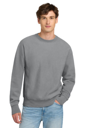 Champion  ®  Reverse Weave  ®  Garment-Dyed Crewneck Sweatshirt