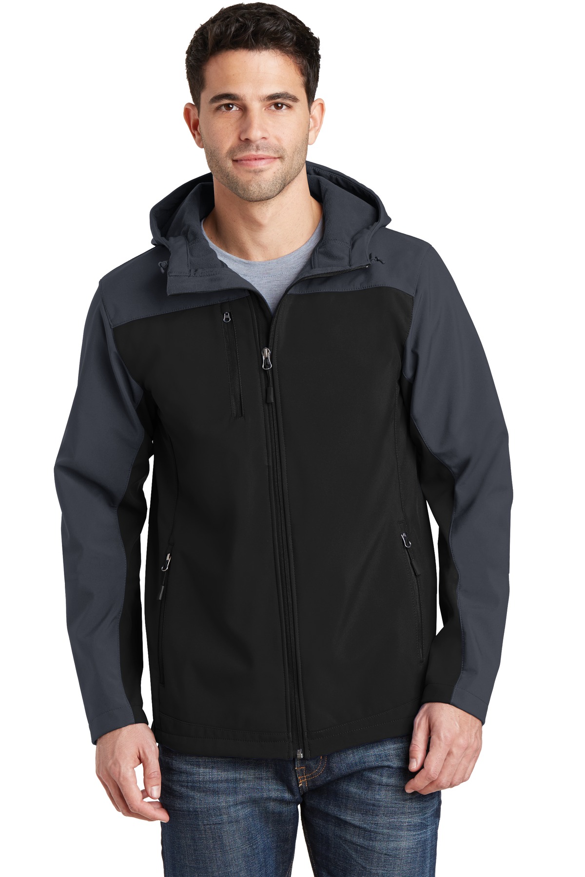 Port Authority ®  Hooded Core Soft Shell Jacket