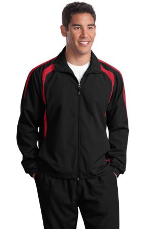 DISCONTINUED  Sport-Tek ®  Tall Colorblock Raglan Jacket