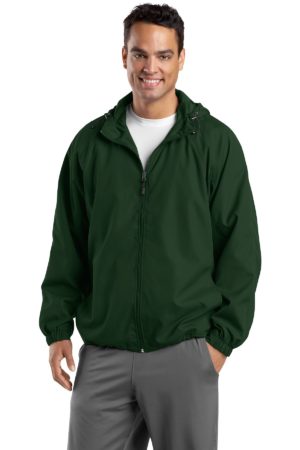 DISCONTINUED  Sport-Tek ®  Tall Hooded Raglan Jacket