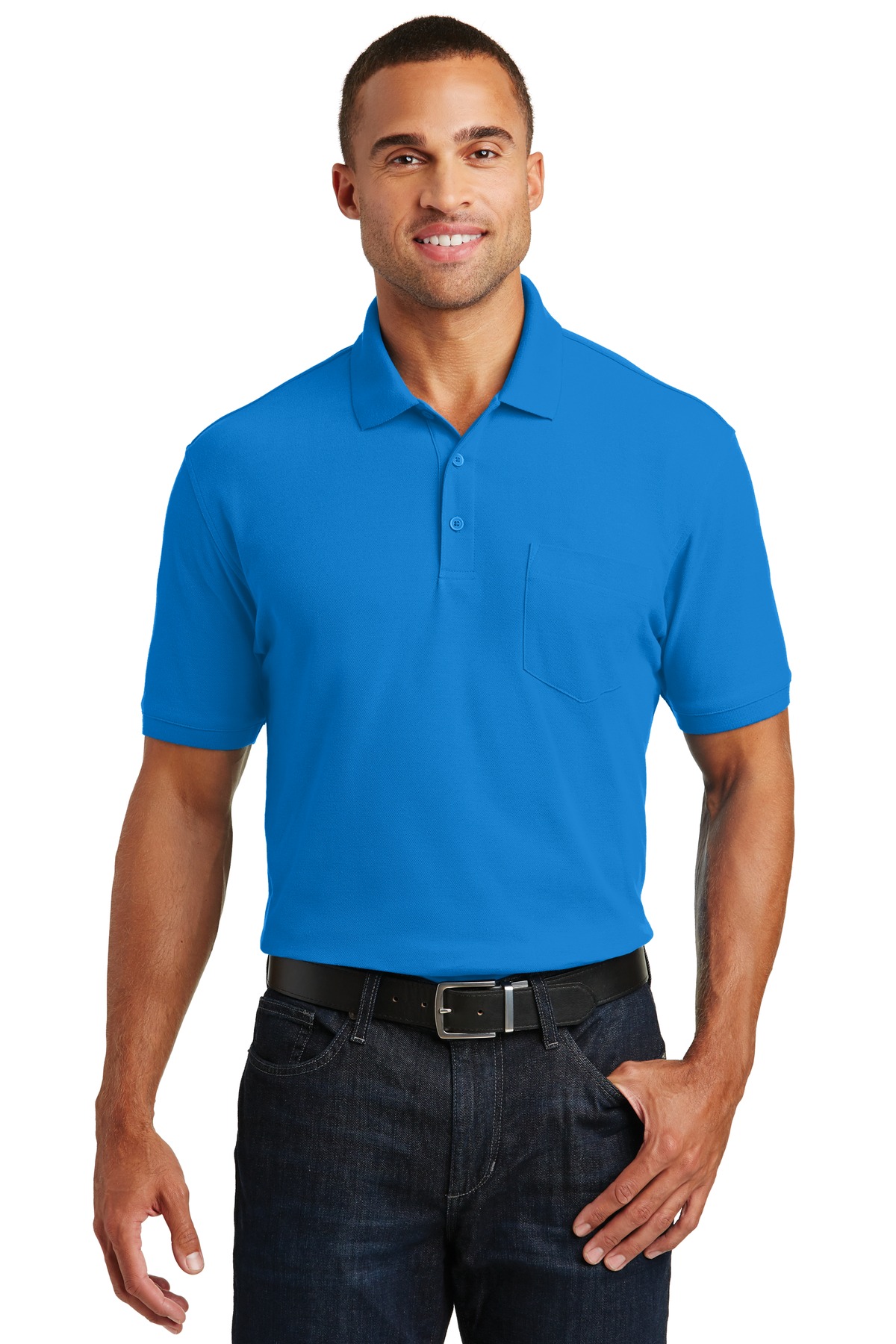 Port Authority ®  Core Classic Pique Pocket Polo