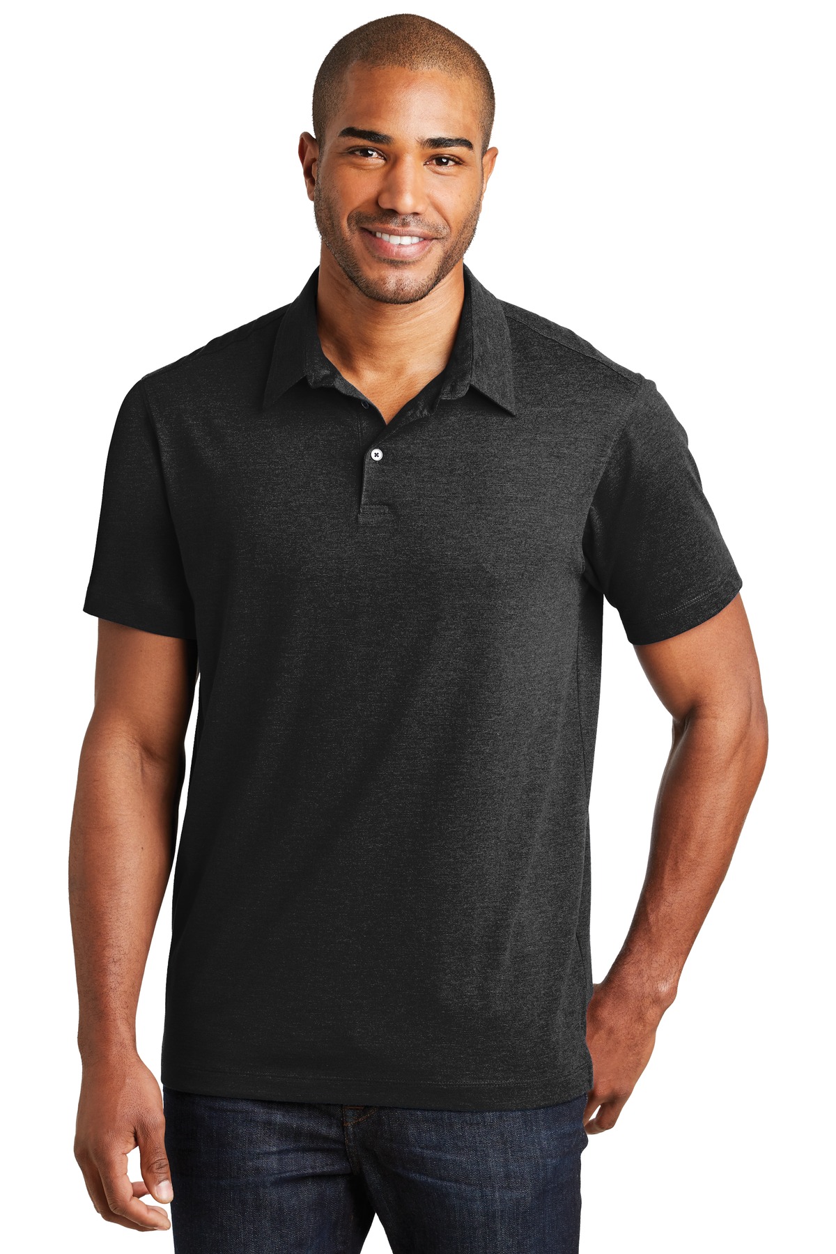 DISCONTINUED  Port Authority ®  Meridian Cotton Blend Polo