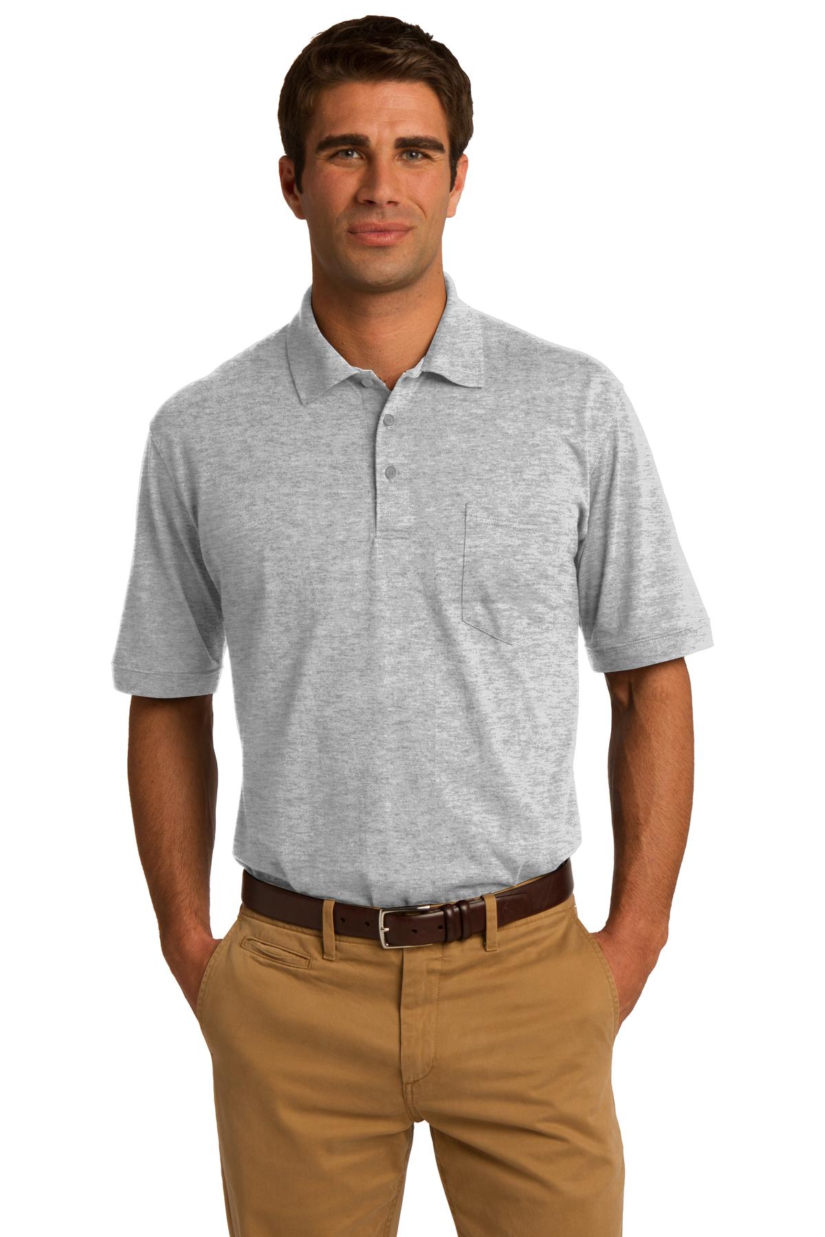 Port & Company ®  Core Blend Jersey Knit Pocket Polo