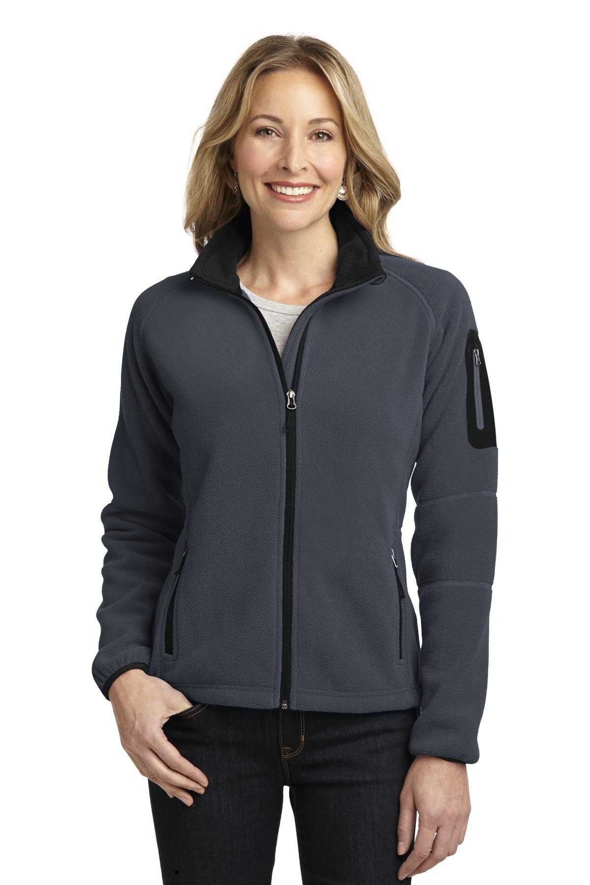 DISCONTINUED  Port Authority ®  Ladies Enhanced Value Fleece Full-Zip Jacket