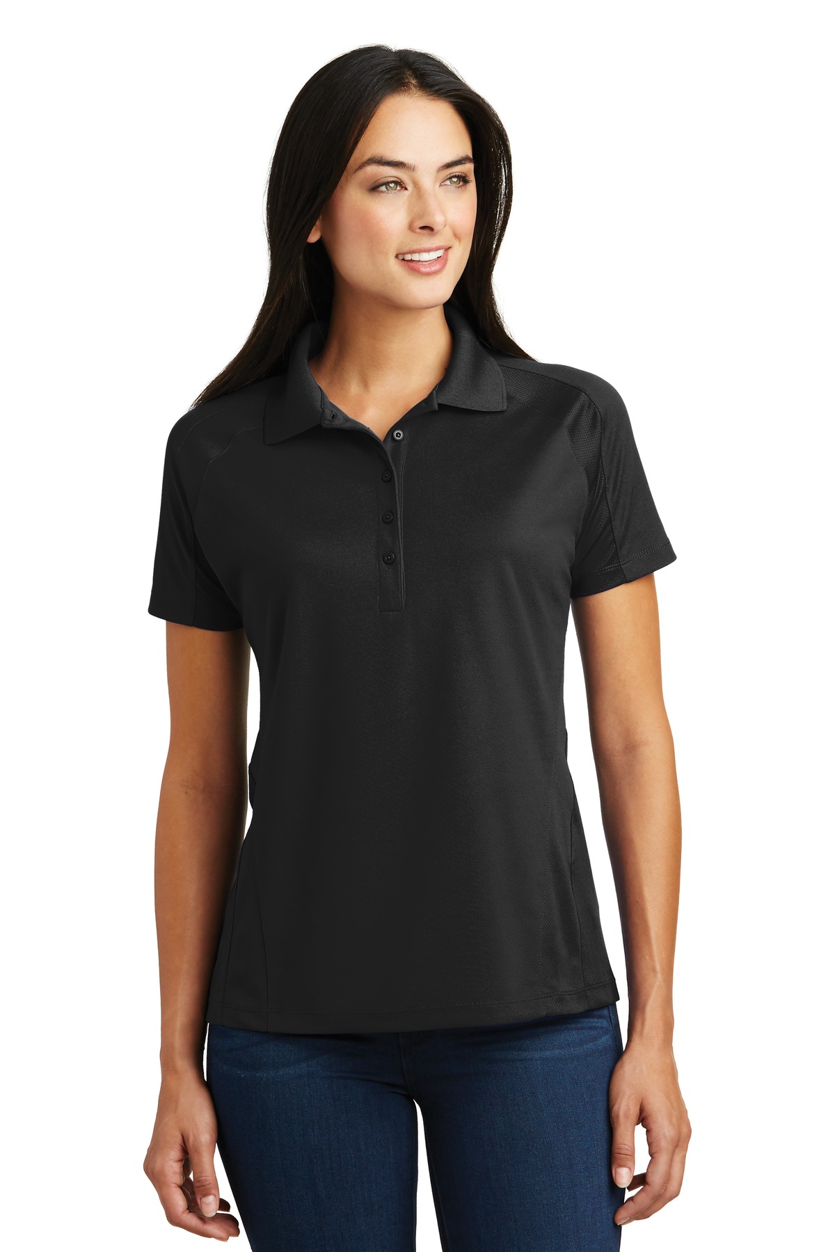 Sport-Tek ®  Women's Dri-Mesh ®  Pro Polo