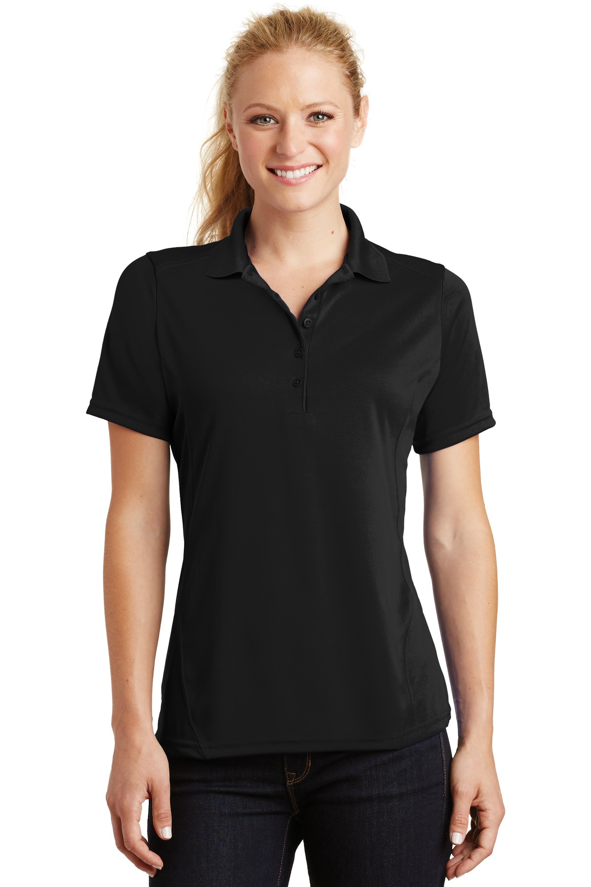 Sport-Tek ®  Women's Dry Zone ®  Raglan Accent Polo
