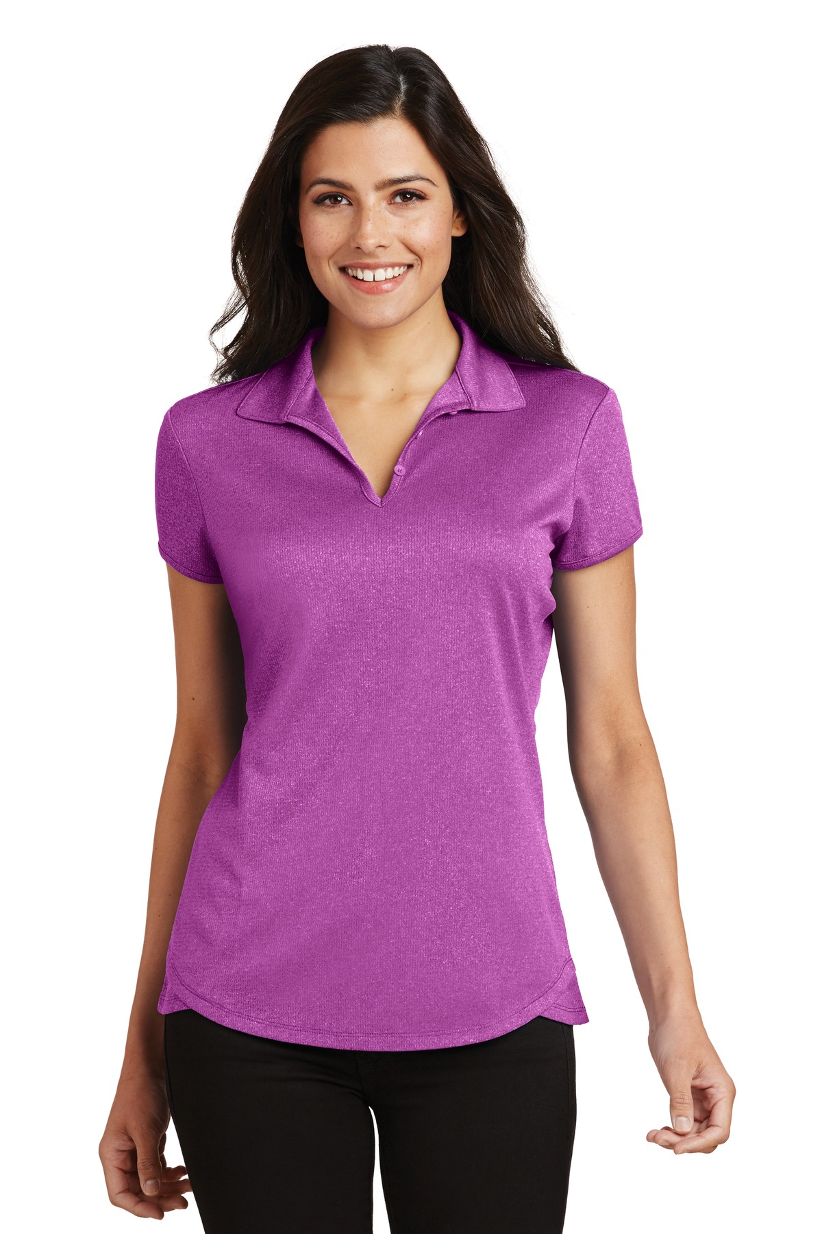 Port Authority ®  Women's Trace Heather Polo