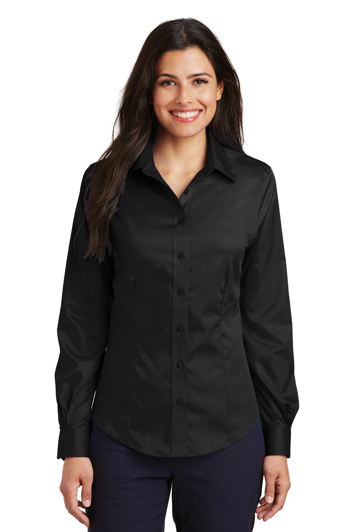 Port Authority ®  Ladies Non-Iron Twill Shirt