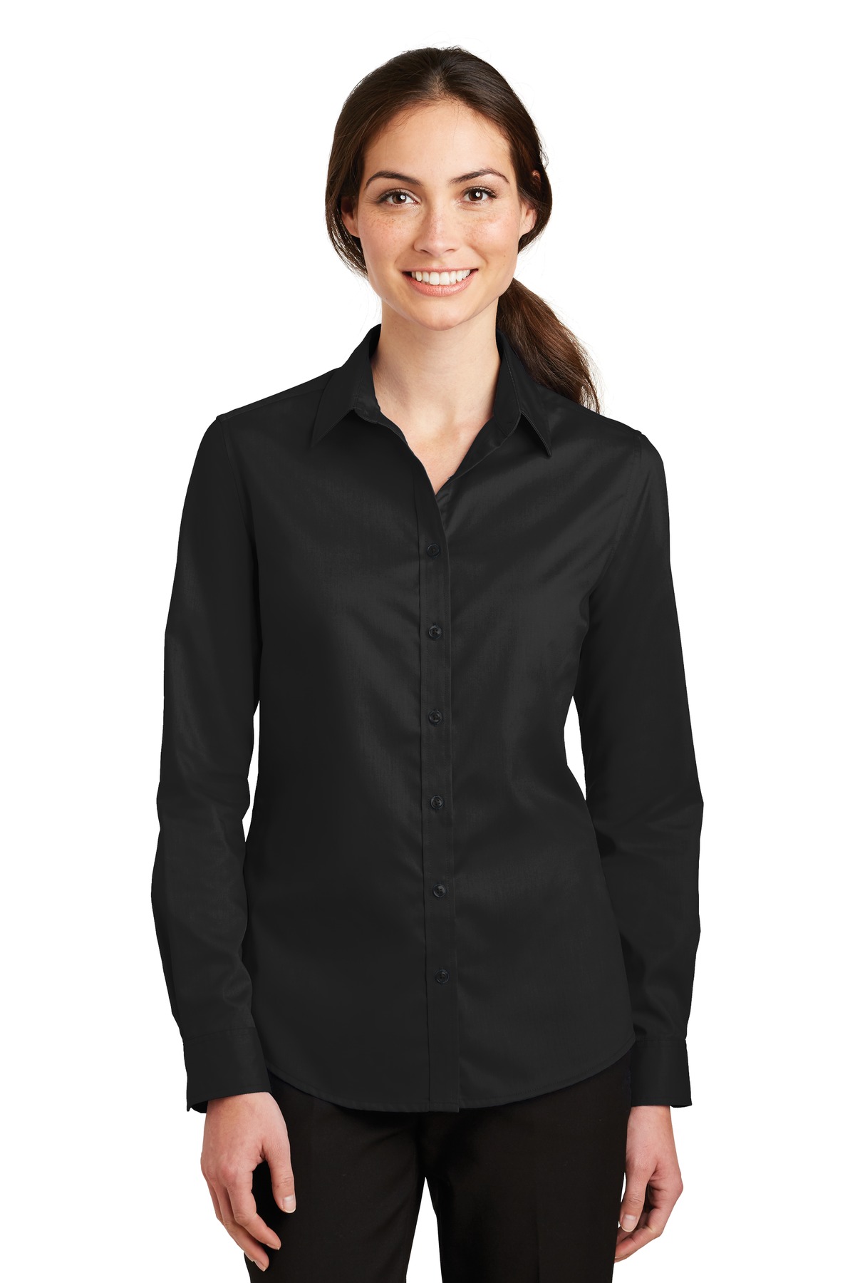 Port Authority ®  Women's SuperPro ™  Twill Shirt