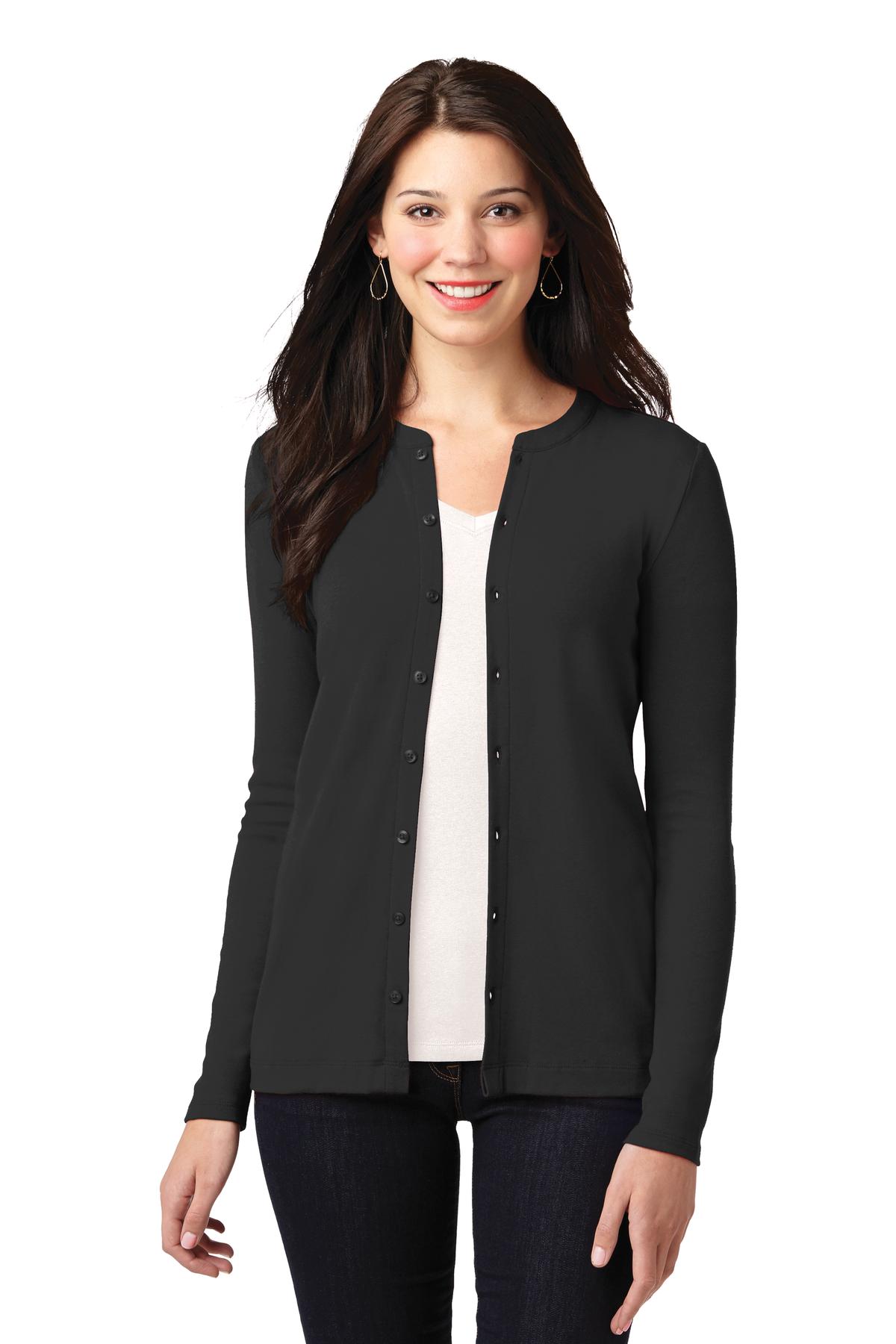 Port Authority ®  Women's Concept Stretch Button-Front Cardigan