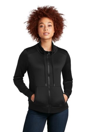 New Era ®  Women's Performance Terry Full-Zip Cowl