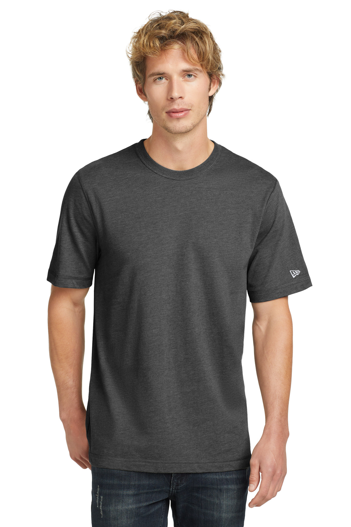 New Era  ®  Sueded Cotton Blend Crew Tee